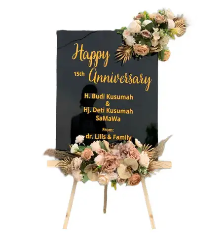 Papan Bunga Akrilik Gembongkulon