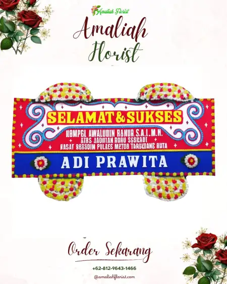 Papan Bunga Ucapan Selamat Gembongkulon